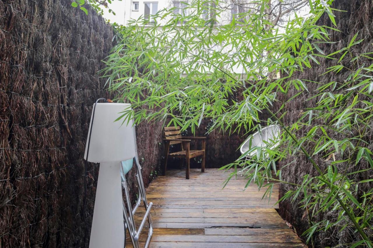 Hidden Abode With Large Patio In Buttes-Chaumont - Paris Paryż Zewnętrze zdjęcie